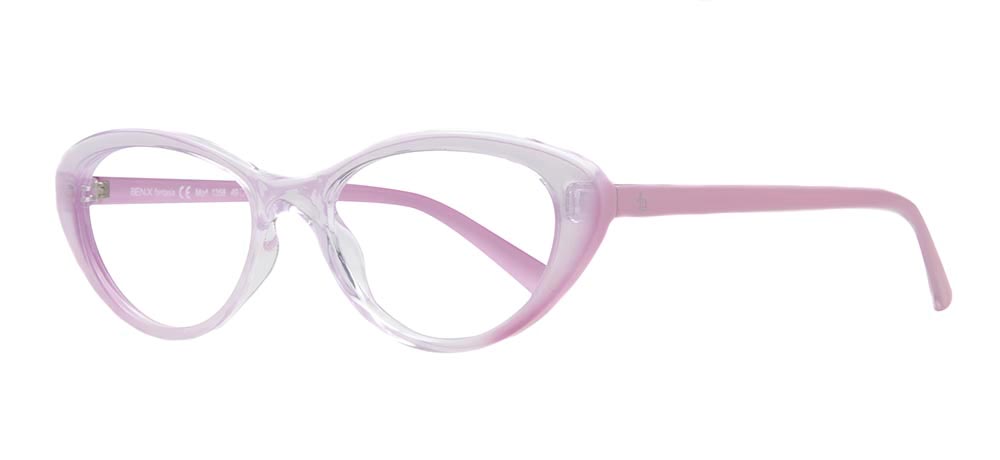 BENX FANTASIA Eyeglasses Teenage Woman Cateye Full-Rimmed Grilamid (TR90) Unfiltered BXFNTS 1358-C.05